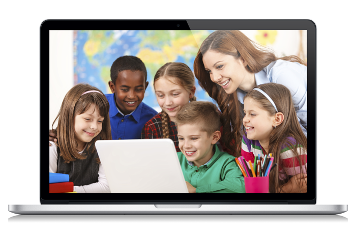 TeachBK on laptop